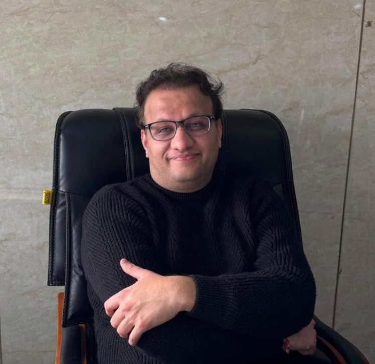 img Circular portrait of Mr. Nitin Chordia, Managing Director of Chordia Group